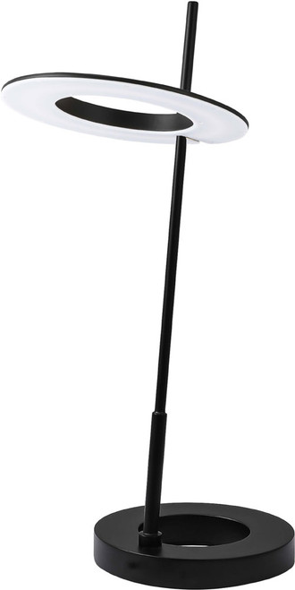 Dainolite FLY-2211LEDT-MB Finley Modern Matte Black LED Floor Lamp