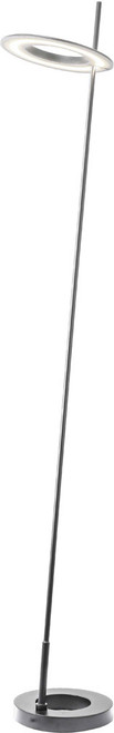 Dainolite FLY-6020LEDF-SC Finley Modern Satin Chrome LED Lighting Floor Lamp