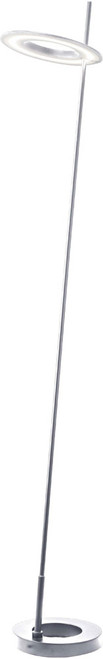 Dainolite FLY-6020LEDF-SLV Finley Contemporary Silver LED Floor Lamp
