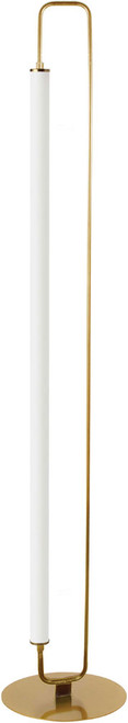 Dainolite FYA-5932LEDF-AGB Freya Modern Aged Brass LED Floor Lamp Lighting