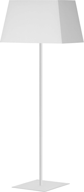 Dainolite GTC-S631F-MW-WH Gretchen Modern Matte White Floor Lamp Light