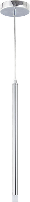 Dainolite SNY-183LEDP-PC Sanya Modern Polished Chrome LED Mini Hanging Light
