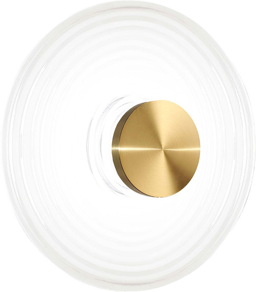 Dainolite WFD-1812LEDW-AGB-WH Windfeild Modern White LED Wall Lighting Sconce