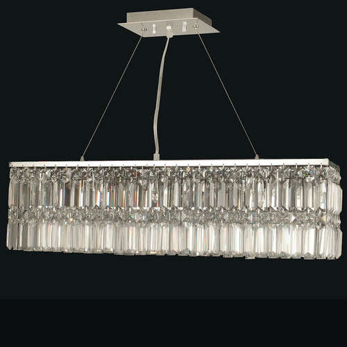 Dale Tiffany GH12113 Canley Polished Chrome Kitchen Island Lighting