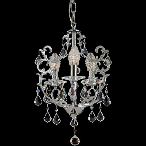 Dale Tiffany GH70379 Buchanan Contemporary Polished Chrome Mini Lighting Chandelier