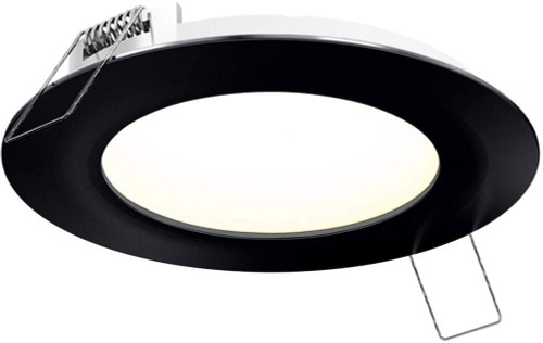 DALS Lighting 5006-CC-BK Modern Black LED CCT 5 Inch Round Down Lighting Insert