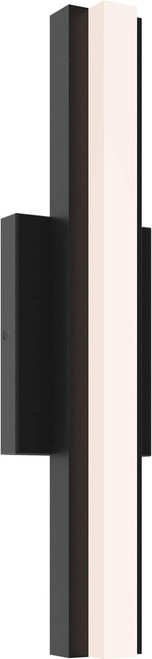 DALS Lighting DCP-LWS19 Architect Wall Contemporary Black LED Outdoor Lighting Sconce