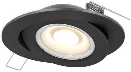 DALS Lighting FGM3-CC-BK Pivot Contemporary Black LED 3" Recessed Lighting Insert