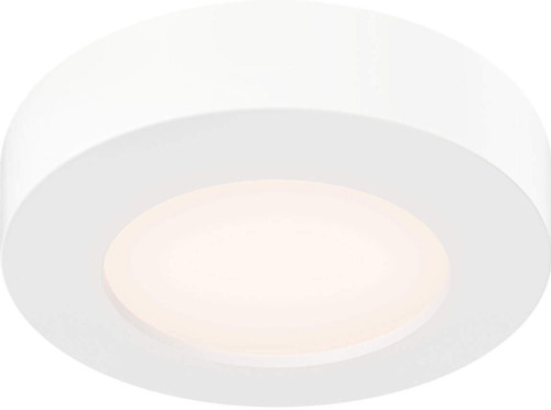 DALS Lighting FMP05-CC-WH Prime Modern White LED 5" Flush Lighting