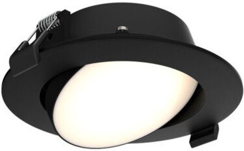 DALS Lighting GPN4-CC-BK Fusion Contemporary White LED 4" Recessed Lighting Insert