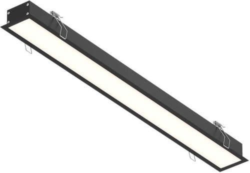 DALS Lighting LNR24-CC-BK Boulevard Contemporary LED 24" Linear Recessed Lighting Insert