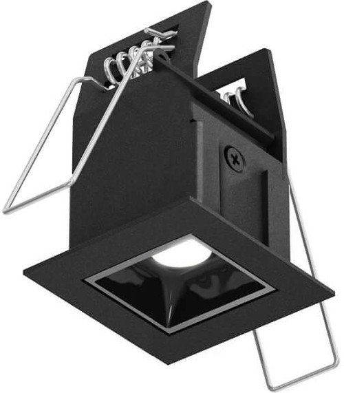 DALS Lighting MSL1-CC-BK Contemporary Black LED 1-Light Microspot Recessed Lighting Insert