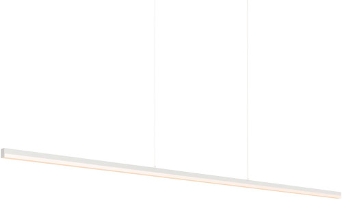 DALS Lighting SLPD60-CC-WH Current Contemporary White LED Kitchen Island Light