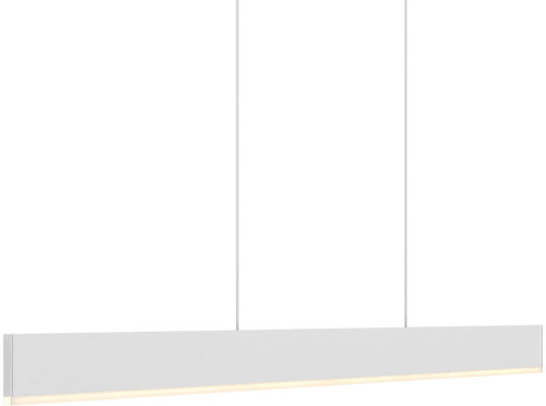 DALS Lighting SPD48-3K-WH Beam Contemporary White LED 48" Island Lighting