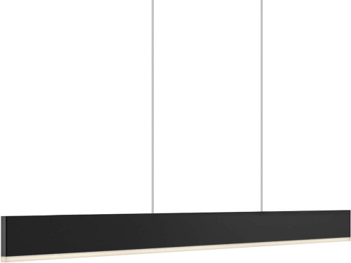 DALS Lighting SPD48-CC-BK Beam Modern Black LED 48" Island Lighting