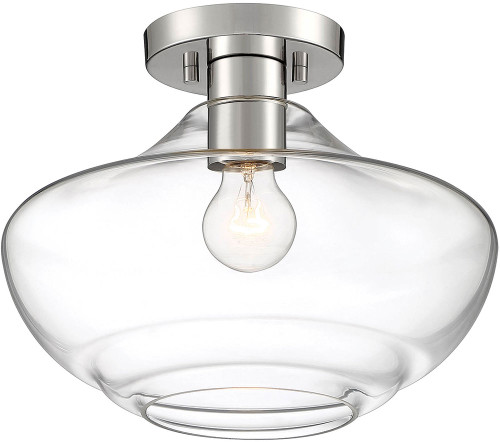 Designers Fountain D249M-SF-PN Emma Polished Nickel Ceiling Lighting