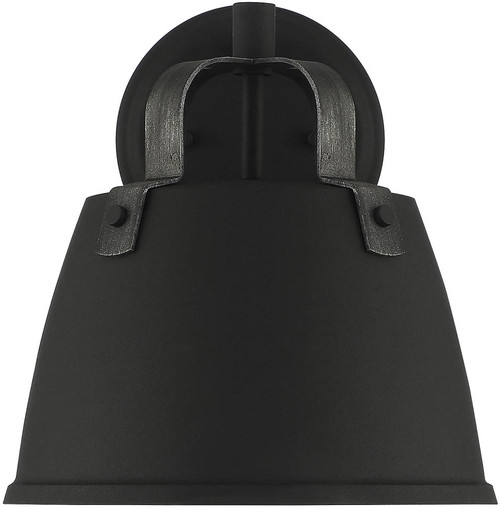 Designers Fountain D264M-10EW-BK Albany Black Exterior 10" Wall Lighting Sconce