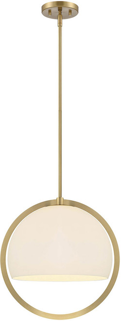 Designers Fountain D274M-16P-BG Eterna Contemporary Brushed Gold 16" Pendant Light Fixture