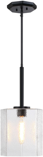 Designers Fountain D309M-10P-MB Haven Matte Black Mini Lighting Pendant