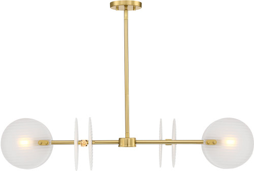 Designers Fountain D311C-IS-BG Sky Fall Contemporary Brushed Gold Kitchen Island Lighting