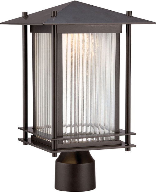 Designers Fountain LED32536-BNB Hadley Burnished Bronze LED Outdoor Post Light