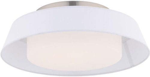 dweLED by WAC FM-49416-WT Chapeau Contemporary White LED Ceiling Light Fixture