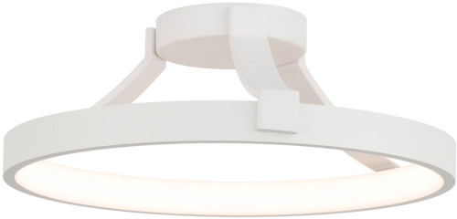 dweLED by WAC FM-63216-WT Chaucer Modern Black LED Ceiling Light