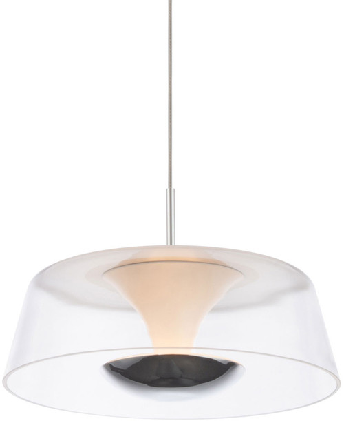 dweLED by WAC PD-75209-CH Branwen Modern Chrome LED Hanging Pendant Light