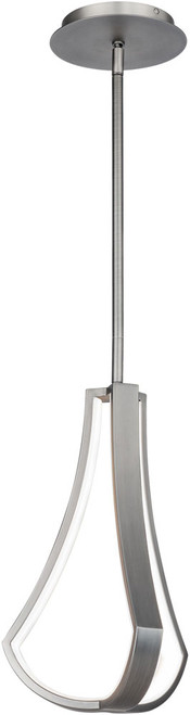 dweLED by WAC PD-85114-BN Artemis Contemporary Brushed Nickel LED Mini Hanging Lamp