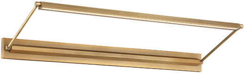 dweLED by WAC PL-LED34-30-AB Hudson Modern Aged Brass LED 34" Painting Light Fixture