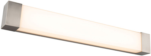 dweLED by WAC WS-38036-BN Darcy Contemporary Brushed Nickel LED 36" Bath Lighting Sconce