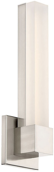 dweLED by WAC WS-69815-BN Esprit Contemporary Brushed Nickel LED Bath Lighting Sconce