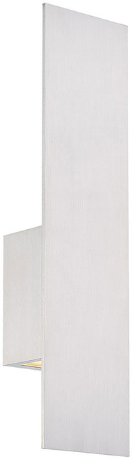 dweLED by WAC WS-W54620-AL Icon Modern Brushed Aluminum LED Exterior Light Sconce