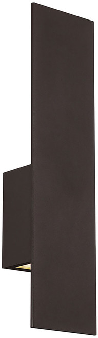 dweLED by WAC WS-W54620-BZ Icon Modern Bronze LED Outdoor Wall Lighting Fixture