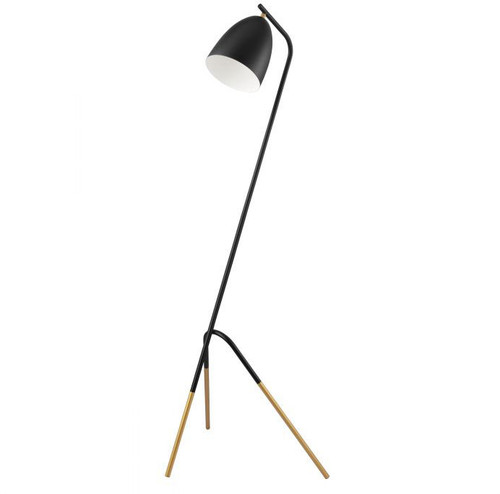 EGLO 204261A Westlinton Modern Black and Gold Floor Lamp