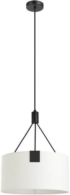 EGLO 39882A Tortola Black Drum Drop Ceiling Lighting