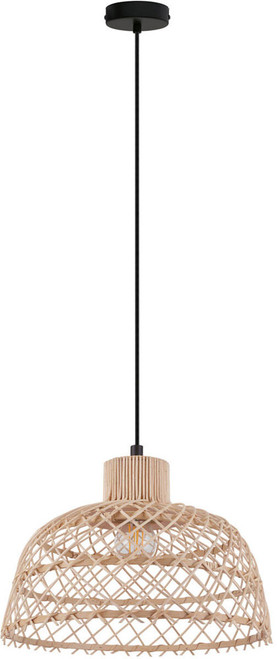 EGLO 43285A Ausnby Contemporary Black Bowl Drop Lighting