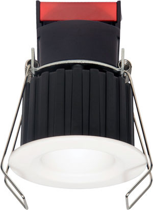 Elco E1L61CTW_ Oak System Modern White LED 1" Trimless Round Recessed Lighting Insert