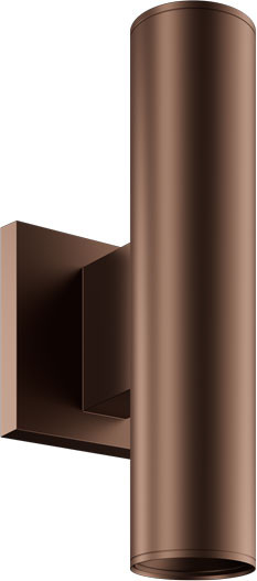 Elco E25ABZ Koto Sylo Modern Bronze LED 2" Wall Light Fixture