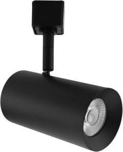 Elco E25TB 2" Koto Sylo Modern Black LED Track Lighting Fixture Head