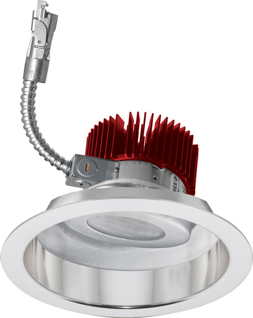 Elco E818L30 Laurel System Commercial Modern LED 8" Adjustable LED Recessed Lighting - 3000 Lumens
