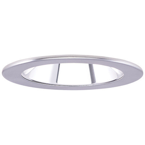Elco EL1421CN Clear / Nickel 4" Low Voltage Adjustable Recessed Lighting Reflector