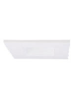 Elco EL2384W Contemporary White 3" Die Cast Square Recessed Lighting Baffle Recessed Lighting Trim