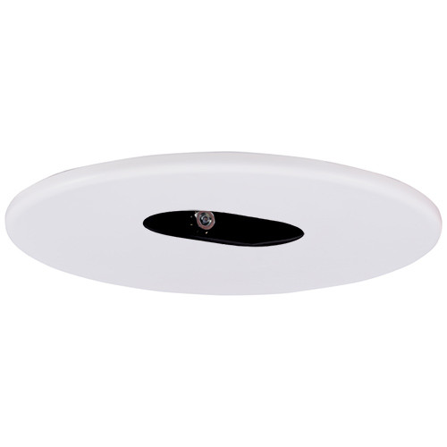Elco EL2620W Modern White Medium Base 3" Halogen Line Voltage Down Lighting Die Cast Slot Aperture Recessed Downlight