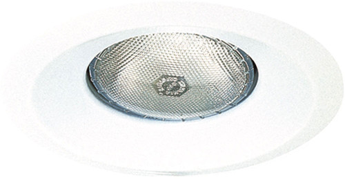 Elco EL308W Modern White Medium Base 6" Recessed Light Open Splay Recess Light