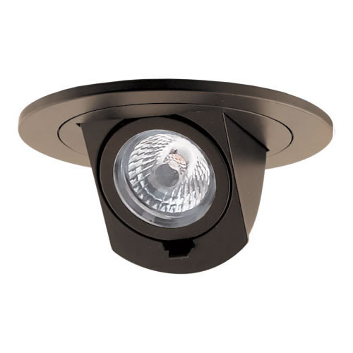 Elco EL397BZ Modern Bronze 3" Adjustable Pull-Down LED Recessed Ceiling Light Insert