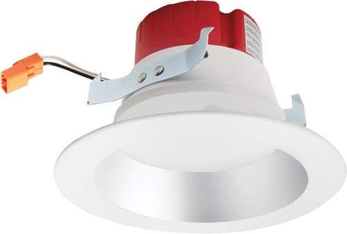 Elco EL417CT5H Modern Haze with White Ring 4 Inch Round High Lumen Reflector LED Pot Light Insert