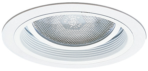 Elco EL476 Modern Medium Base 6" Down Lighting Adjustable Baffle with Gimbal Recessed Can Light
