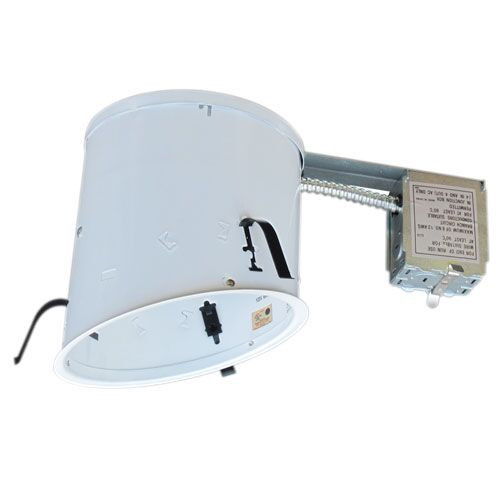 Elco EL900RT Medium Base 6" Sloped Recessed Light Non-IC Remodel Recessed Can Light Housing