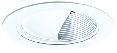 Elco EL992KW Contemporary White Medium Base 4" Down Lighting Wall Wash Mini Recess Light (with Bracket)